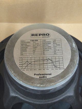 ALTAVOZ 150W REPRO CIRCUIT