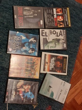 DVD's 1 euro cada uno