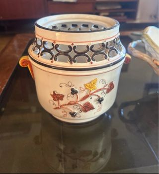 Vaso porta oggetti centro tavola