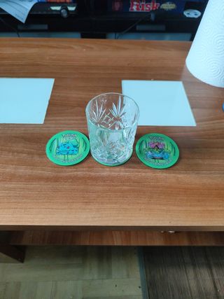 Posavasos tazos pokemon