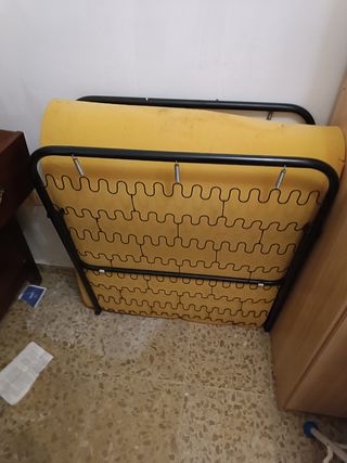 Cama supletoria con colchon