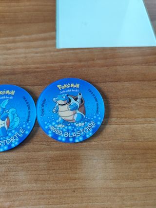Posavasos tazos pokemon