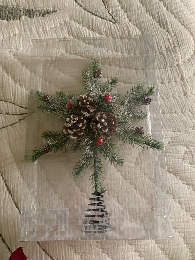 Punta árbol de Navidad