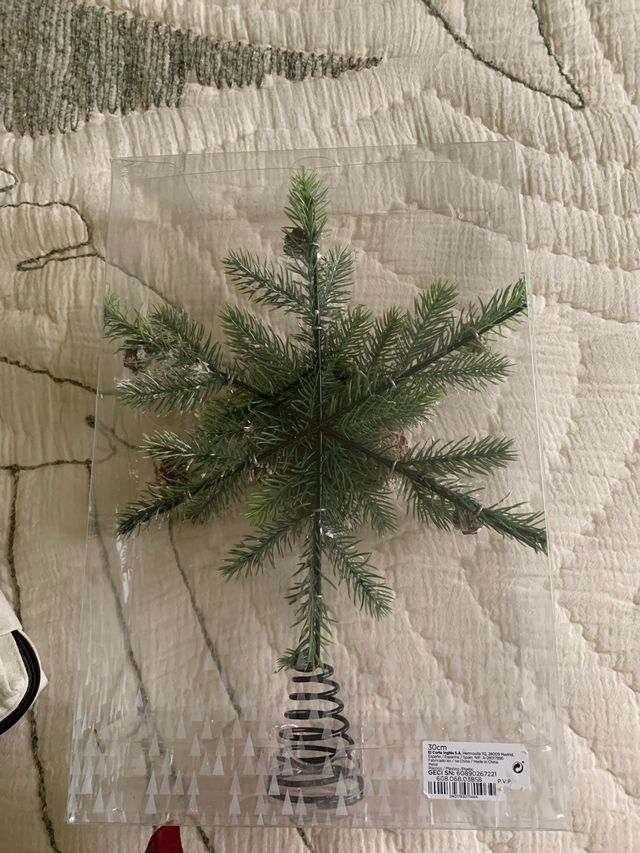 Punta árbol de Navidad