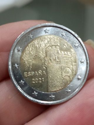 Moneda conmemorativa de ciudad Toledo 