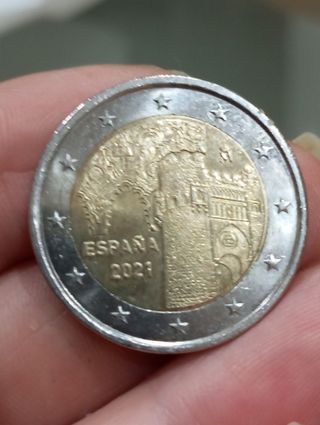 Moneda conmemorativa de ciudad Toledo 