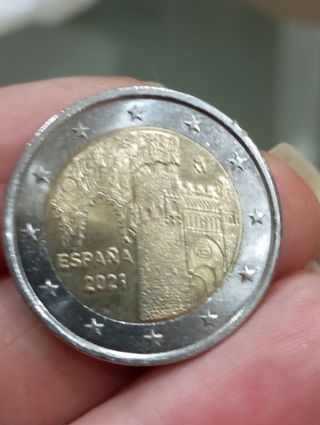 Moneda conmemorativa de ciudad Toledo 