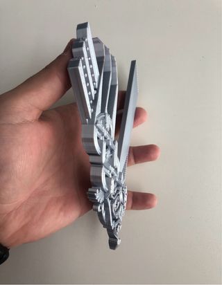 Adorno logotipo Vikingos 3d