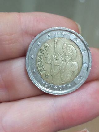 Moneda conmemorativa del Quijote de la Mancha 