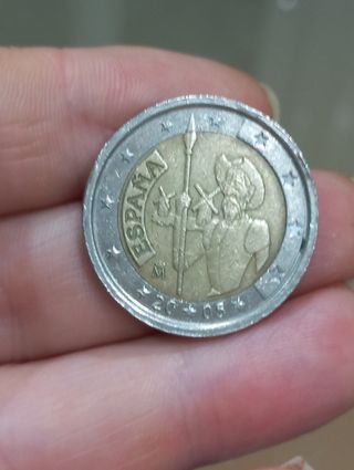Moneda conmemorativa del Quijote de la Mancha 