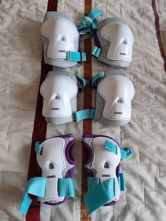 PROTECTORES PATINES,PATINETE O SKATE NIÑ