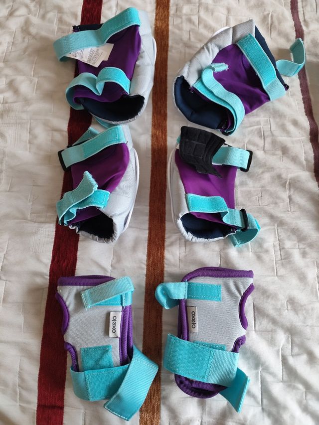 PROTECTORES PATINES,PATINETE O SKATE NIÑ