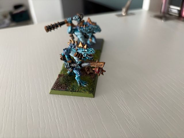 Lizardmen warhammer kroxygor