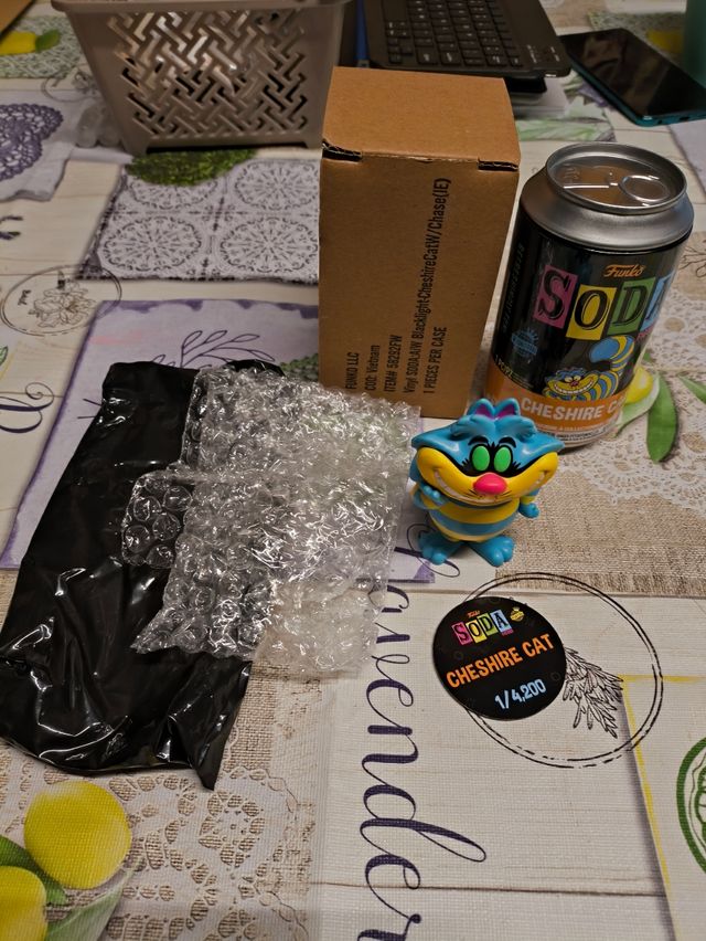 Funko soda Disney - Cheshire cat 