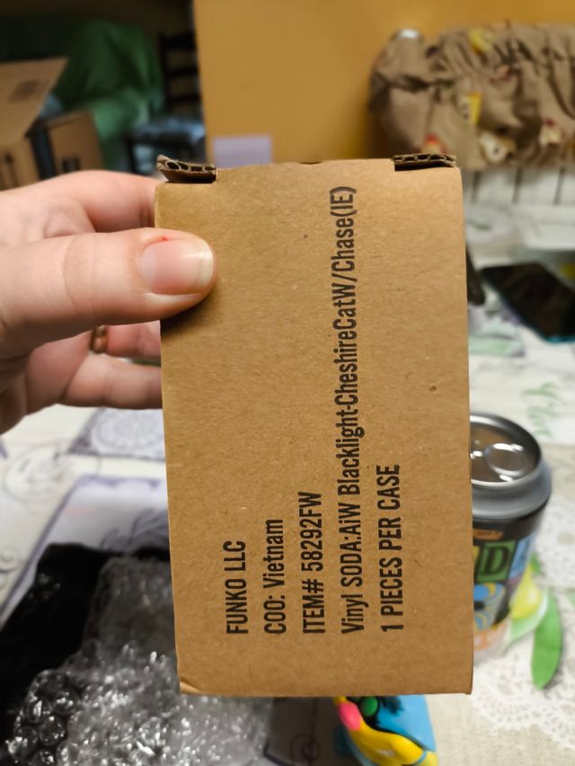 Funko soda Disney - Cheshire cat 