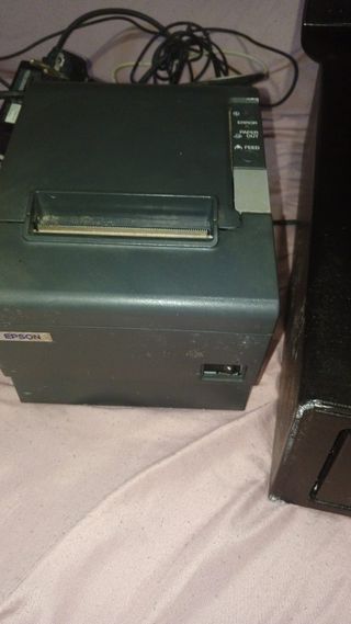 Tpv con caja registradora e impresora