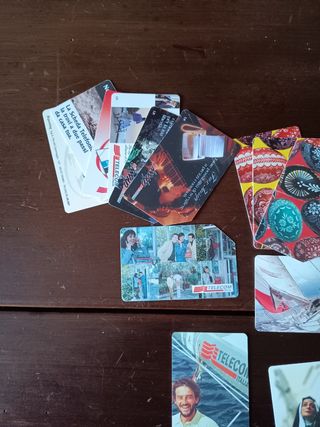 37 Schede telefoniche 