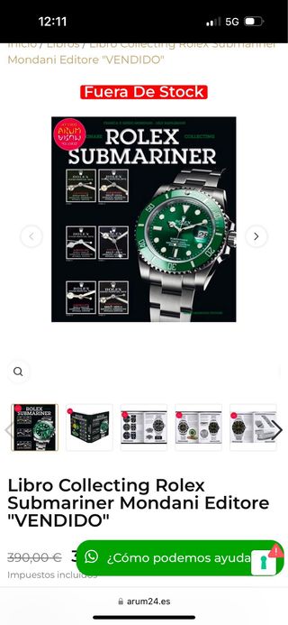 Libro Mondani rolex submariner 