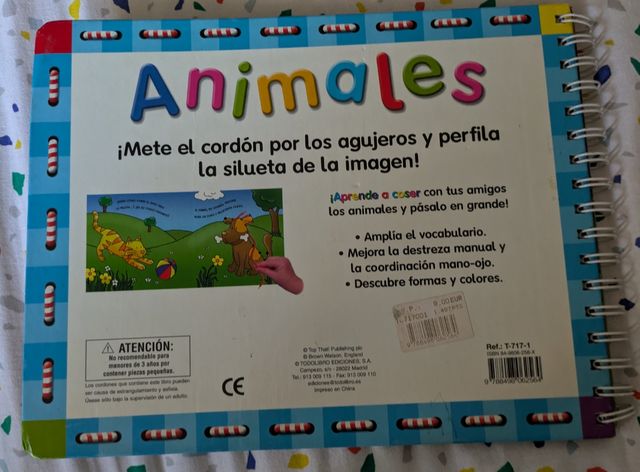 Animales.Aprende a coser
