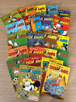 Lote de comics antiguos Don Miki, Vintage Disney!