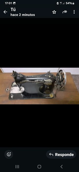 MAQUINA DE COSER.ANTIGUA SINGER