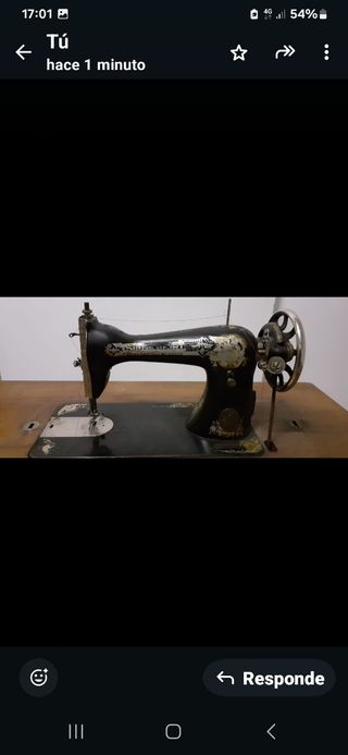 MAQUINA DE COSER.ANTIGUA SINGER
