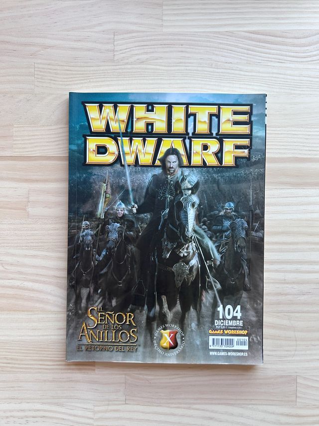 Revista White dwarf nº 104 - warhammer