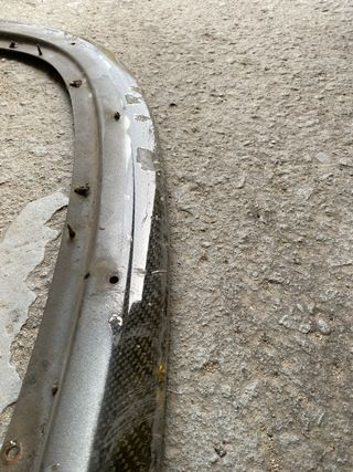 Faldon carbono audi A4