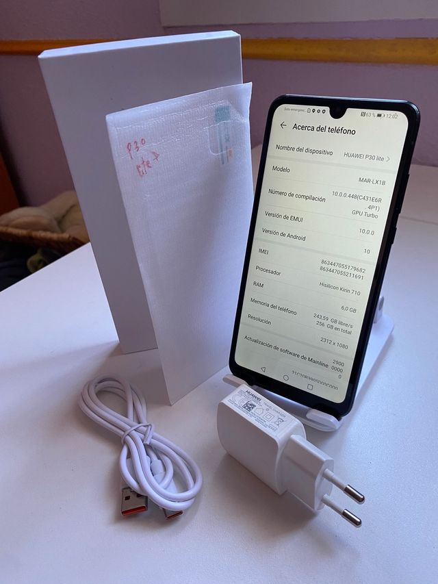 Smartphone Huawei P30 lite 256 Gbs Telefono Cellulare