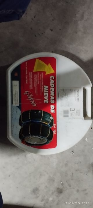 Cadenas nieve para coche 