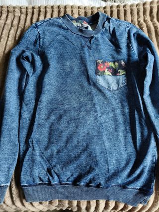 Sudadera vaquera De Bershka 