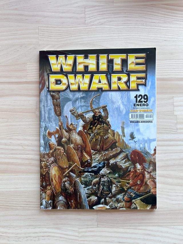 Revista White dwarf nº 129 - warhammer