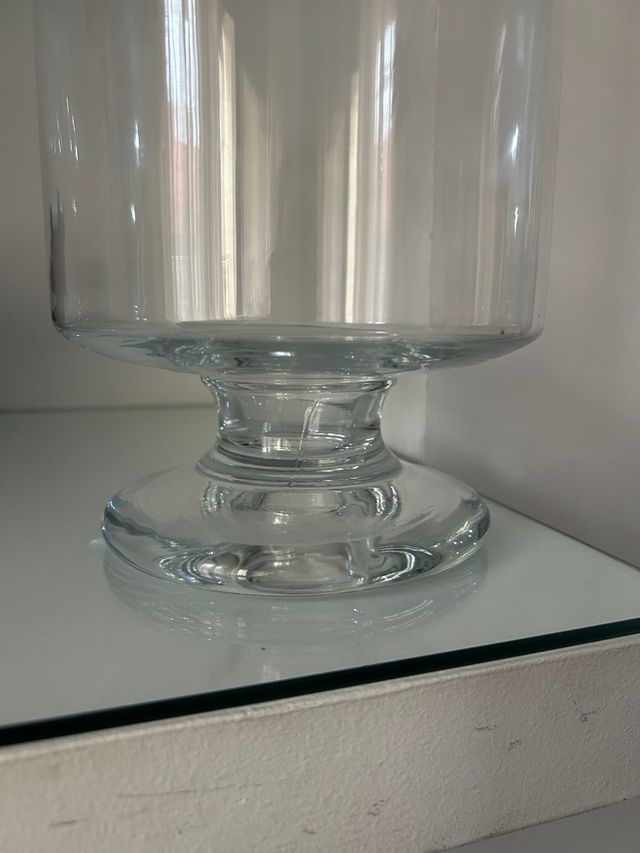 Tarro de cristal con tapadera