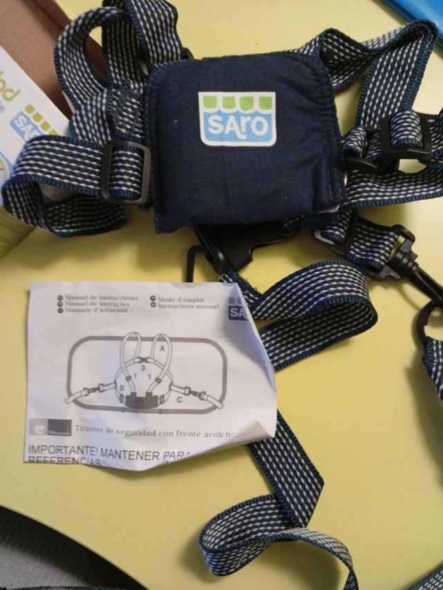 Tirantes de seguridad primeros pasos