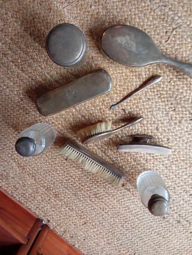 Juego peines antiguos