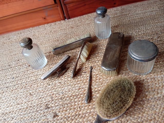 Juego peines antiguos