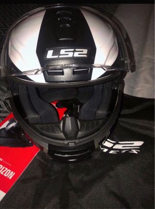 Casco moto talla S