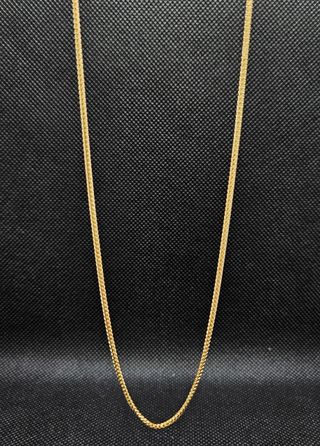 Cadena Espiga de Oro 18K, 9.15gr, 50cm