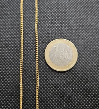 Cadena Espiga de Oro 18K, 9.15gr, 50cm