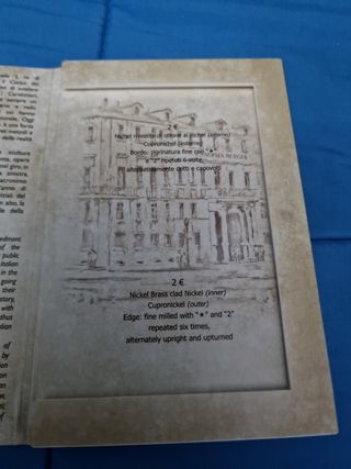 2 EURO ITALIA CARABINIERI 2014 in blister.