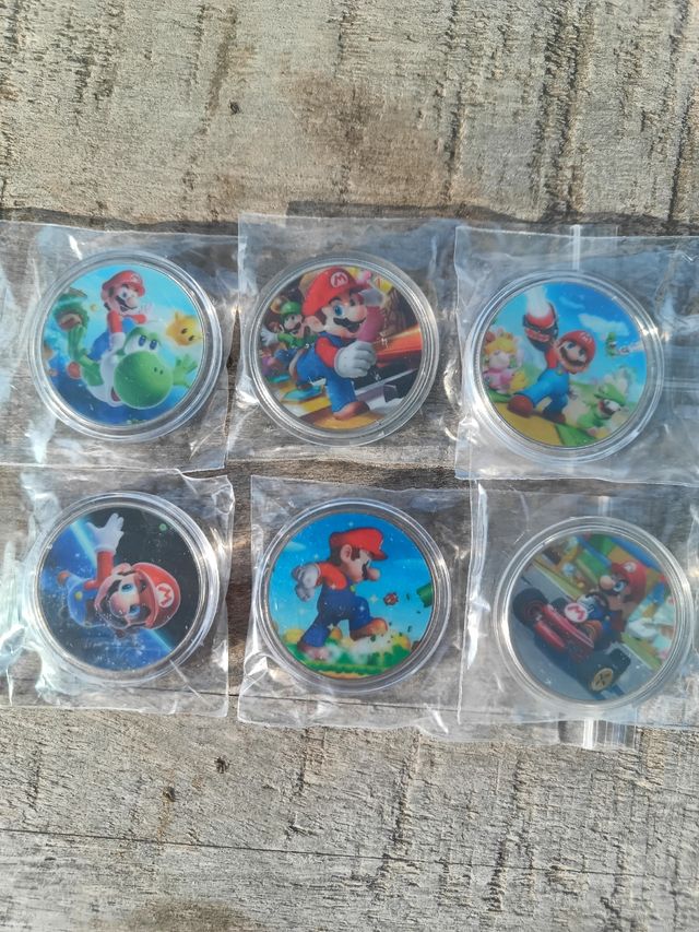 Moneda conmemorativa super Mario bros