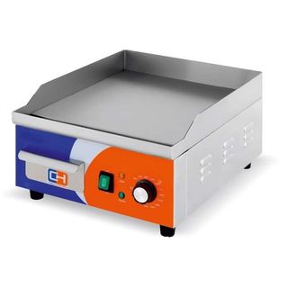 Plancha eléctrica acero rectificado.