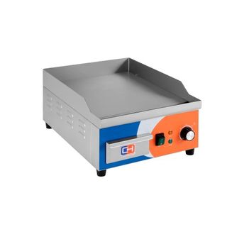 Plancha eléctrica acero rectificado.