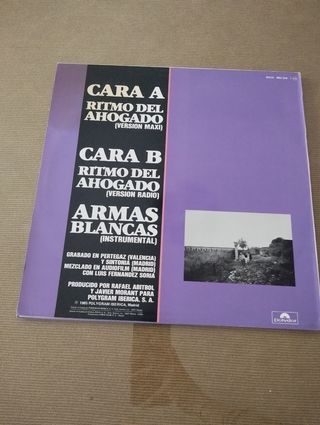 VINILO ARMAS BLANCAS