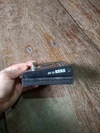Pedal afinador de guitarra korg