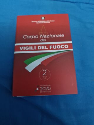2 EURO ITALIA 2020 "VIGILI DEL FUOCO".