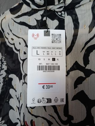 Vestido Zara 