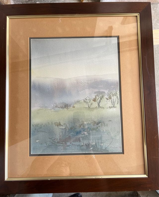 Acuarela original Estrada 83 cuadro