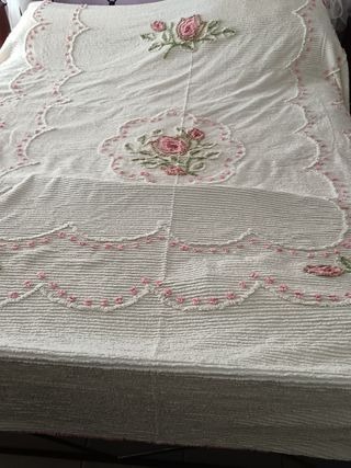 Coperta matrimoniale in ciniglia