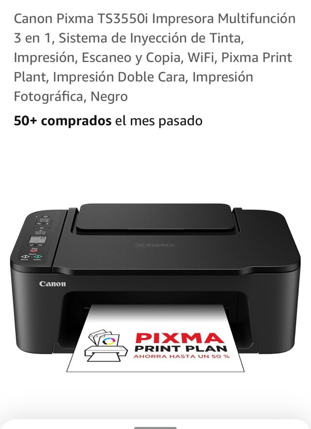 Impresora Canon Pixma TS3550i